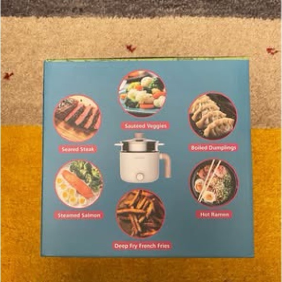 White Multi-Function Hot Pot - Picture 2 of 3